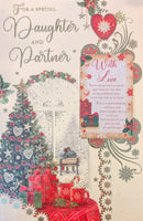 Daughter & Partner Christmas - Traditional Keepsake