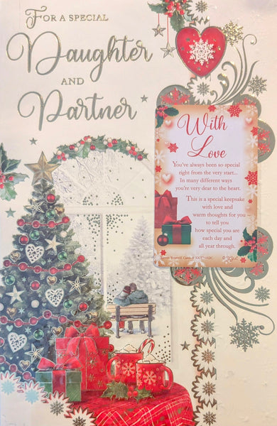 Daughter & Partner Christmas - Traditional Keepsake