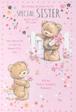 Sister Birthday - Cute 2 Bears