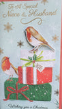 Niece & Partner Christmas -  Slim Robin