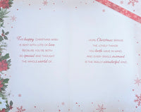 Daughter & Son In Law Christmas  - Large 8 page Cute