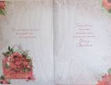 Friend Christmas - Traditional Envelope & Words