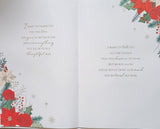 Wife Christmas - Large 8 Page Flowers