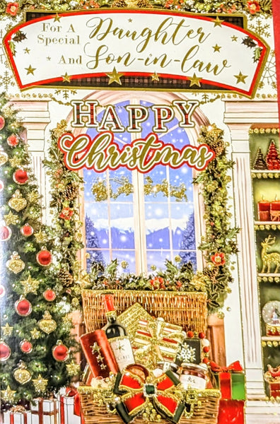 Daughter & Son In Law Christmas - Traditional Gift Hamper