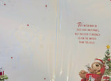 Grandad Christmas - Cute Bear In Chair