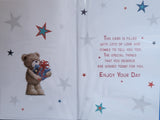 Grandad Birthday - Cute Bear and Star