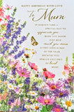 Mum Birthday - Traditional Flowers & Words