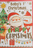 Baby's 1st  Christmas - Cute Santa