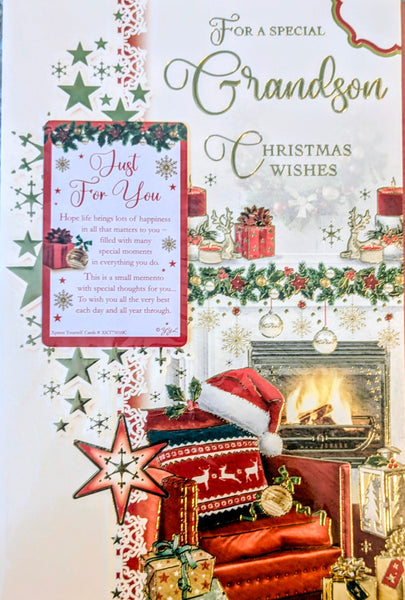 Grandson Christmas - Traditional Keepsake