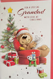Grandad Christmas - Bear and Chair