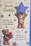 Daddy Birthday - Cute Bears With Stars