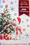 Mummy Christmas - Cute Bear Decorating Tree