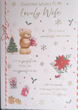 Wife Christmas - Large Cute bear