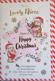 Niece Christmas - Cute pink star