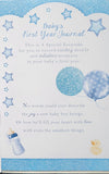 Baby Boy - Large 8 Page Baby Journal