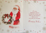 Godfather Christmas - Santa with Wreath