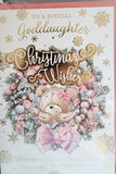 Goddaughter Christmas - Cute Wreath
