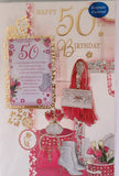 50 Birthday Female - With Keepsake