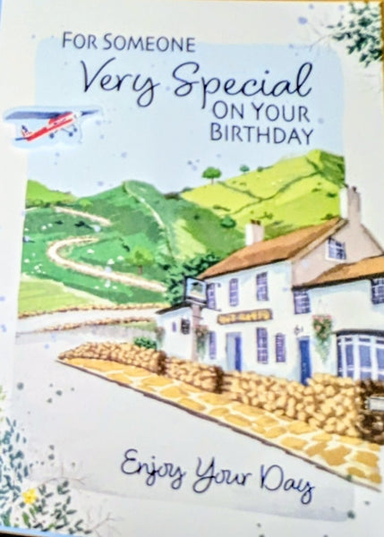 Someone Special Birthday - Traditional Pub & Plane