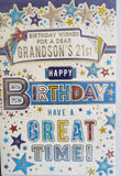 Grandson 21 Birthday -