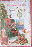 Son Christmas - Green chair