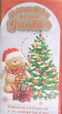 Grandson Christmas - Slim Bear and Tree