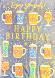 Open Male Birthday - Traditional Beers