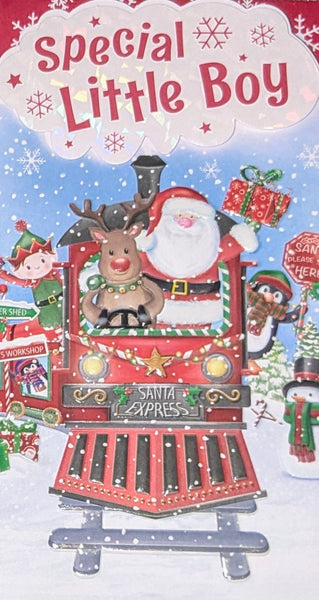 Special Little Boy Christmas - Slim Santa Train