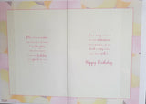 Granddaughter Birthday - girl and words