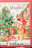 Daughter Christmas - Cute stairs