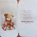 Grandma & Grandad Christmas - Slim Snow Globe