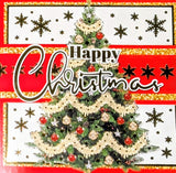 10 Pack Of Christmas Cards - Tree