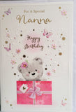 Nanna Birthday - Cute Grey Bear