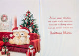 Mum & Dad Christmas - Cute Bears On Sofa