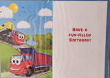 3 Boy Birthday - Trucks