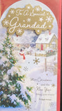Grandad Christmas - Slim Traditional Scene