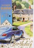 Grandad Birthday - blue car
