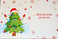 Son Christmas - Young Tree In Santa Hat