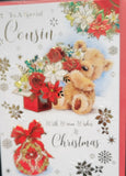 Cousin Christmas - Cute Bear and boxes