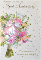 Your Anniversary - Flower Bouquet Wishes