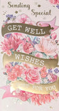 Get Well - Slim Traditional Bunting