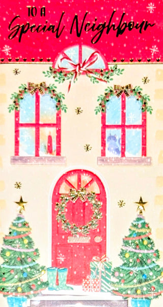 Neighbour Christmas - Slim Red Door