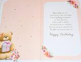 Wife Birthday - Large 8 Page Cute 2 Bears