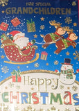 Grandchildren Christmas - Santa Flying Sleigh