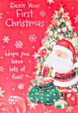 Babys 1st Christmas - Santa & Tree