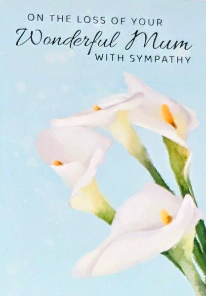 Sympathy Mum - Lillies