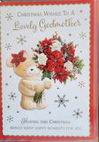 Godmother Christmas - Cute Bear flowers
