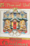Mum & Dad Christmas - Traditional red door