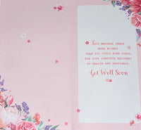Get Well - Slim Traditional Bunting