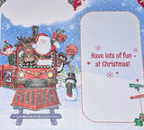 Special Little Boy Christmas - Slim Santa Train